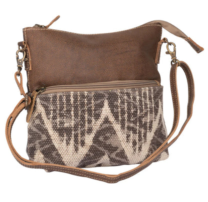 Myra Bag Coffee Canvas Small Crossbody