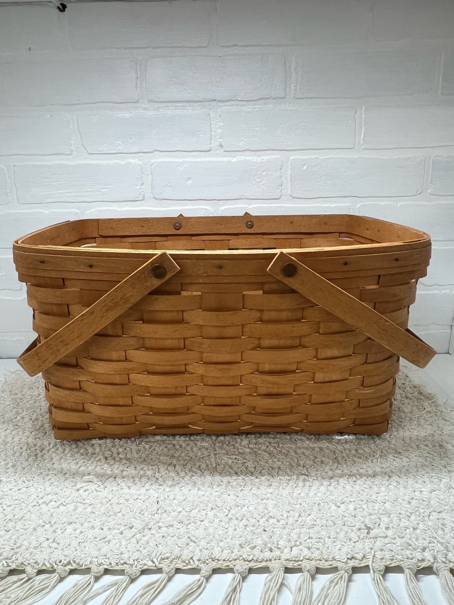 Longaberger 1995 Signed Basket