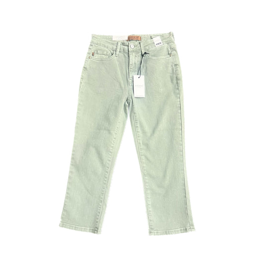 Judy Blue Sage Green Capri Jeans