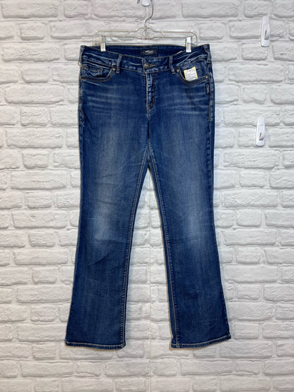 Silver Jeans Co. Size 34 Waist Suki Slim Boot Jeans