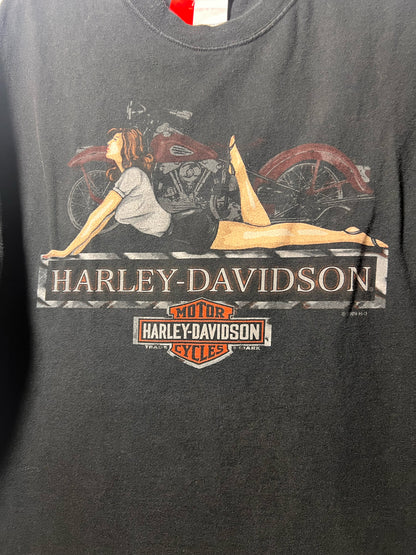 Harley-Davidson Size X-Large Black T-Shirt - Men's