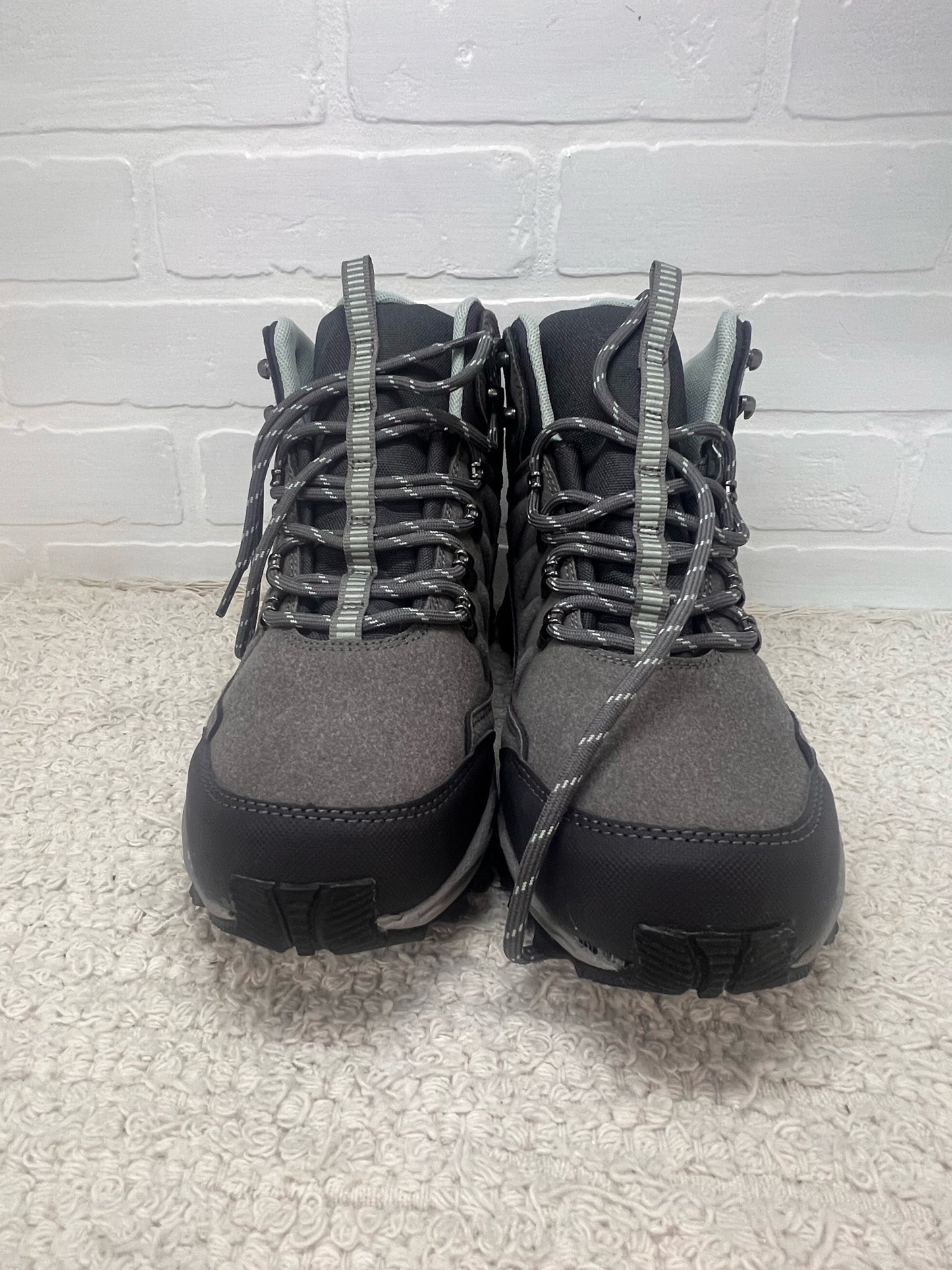 Eddie Bauer Ravenna Women's Hiking Boots: Size 10 Grayt/Green