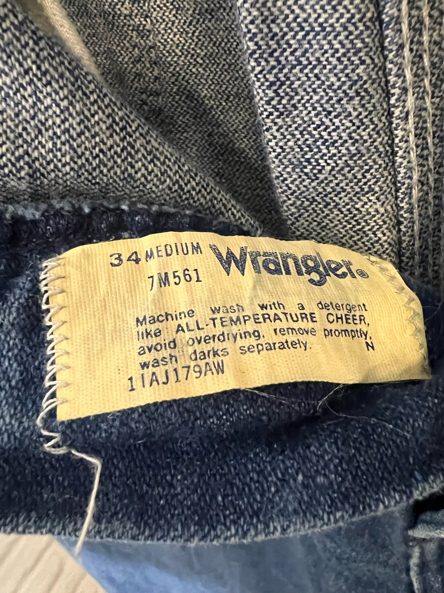 Wrangler Vintage Size 34 Waist Vintage Jeans