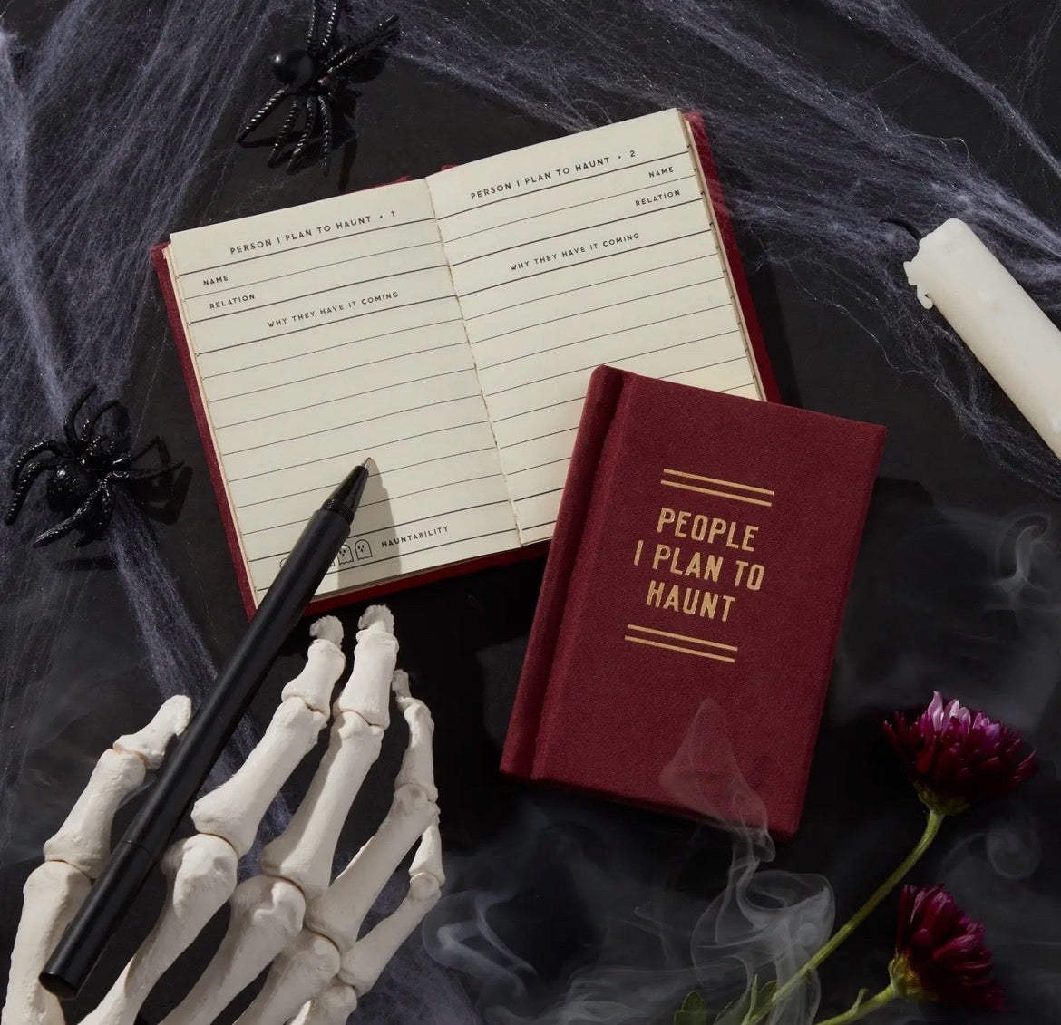 Brass Monkey People I Plan to Haunt Mini Diary