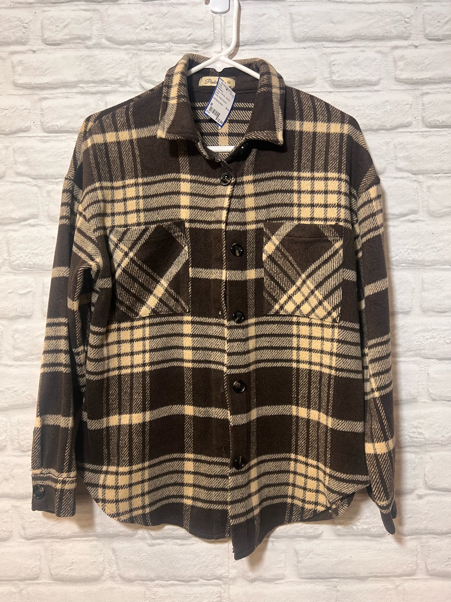 Brown Plaid Shacket