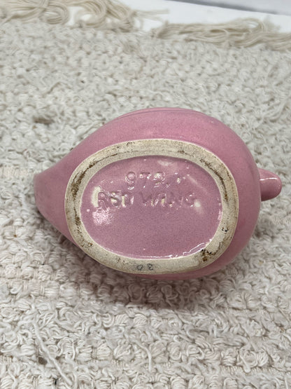 Red Wing Pottery Planter- Small Pink Duck