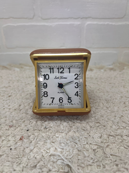 Wind-Up vintage travel alarm clock