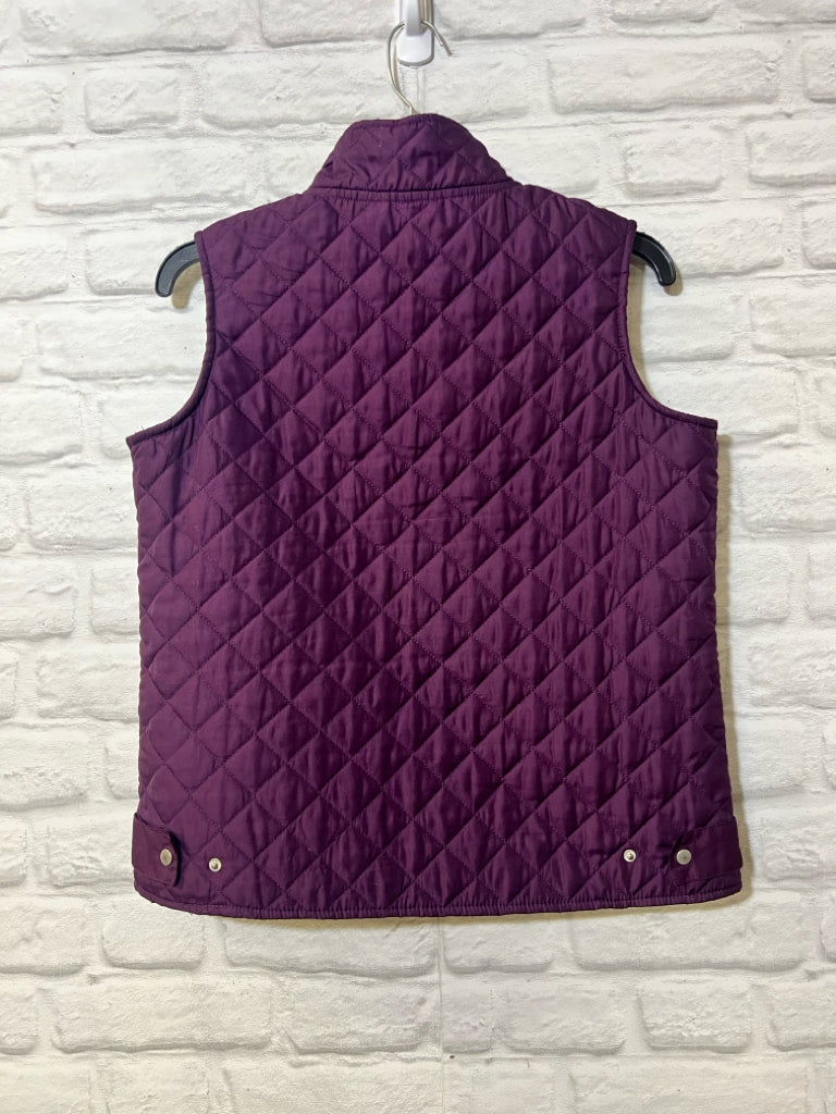 Size M Iactive purple quilted vest