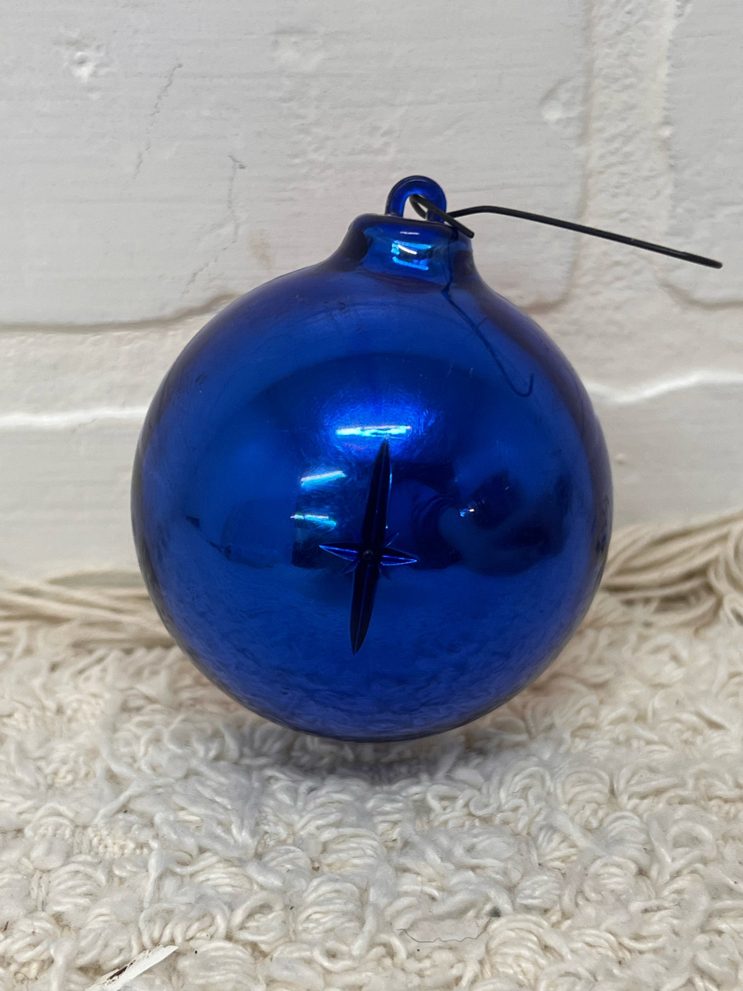 Vintage JewelBrite Elf Diorama Ornament