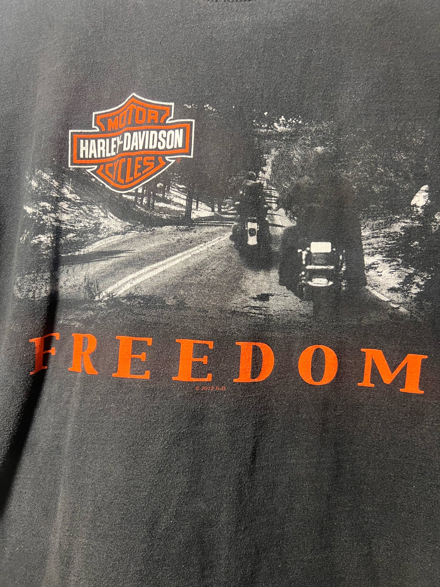 Size XL Harley-Davidson Used HD T-Shirt - Special Collection