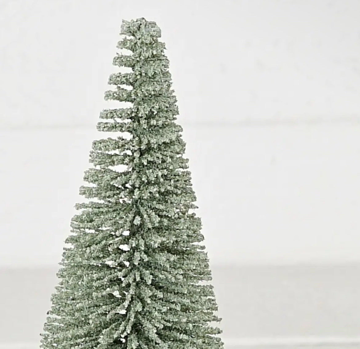 NEW Sage Green  Bottlebrush Tree 8 Inches
