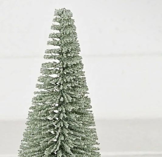 NEW Sage Green  Bottlebrush Tree 8 Inches