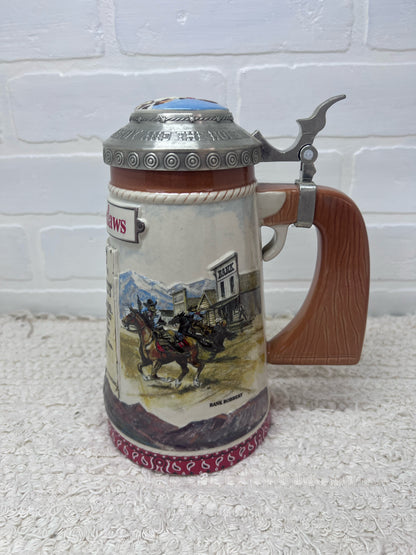Anheuser-Busch Butch Cassidy Outlaws Collectable  Beer Stein