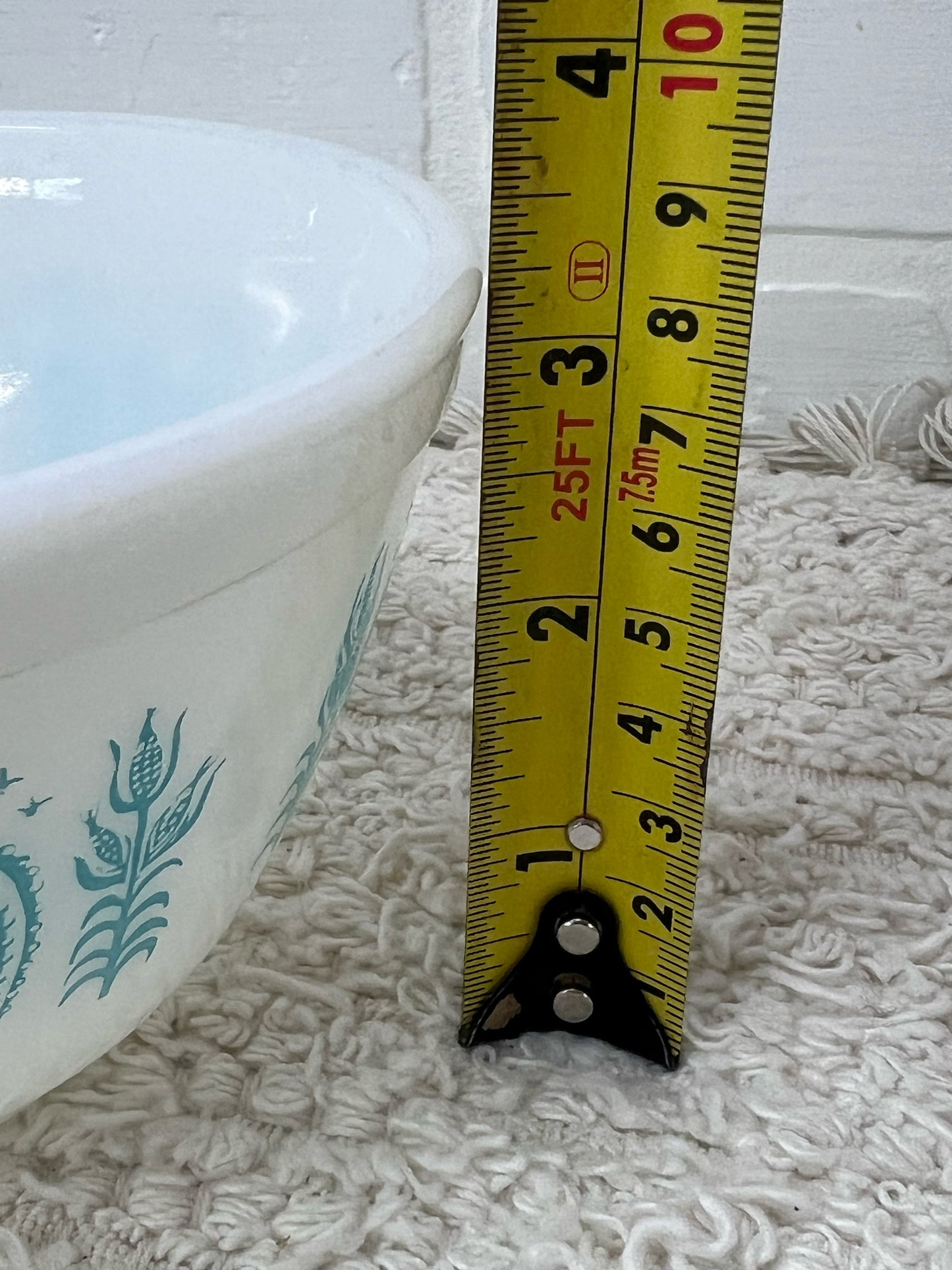 Pyrex Bowl Set - Amish Buterprint - Three Nesting Bowls