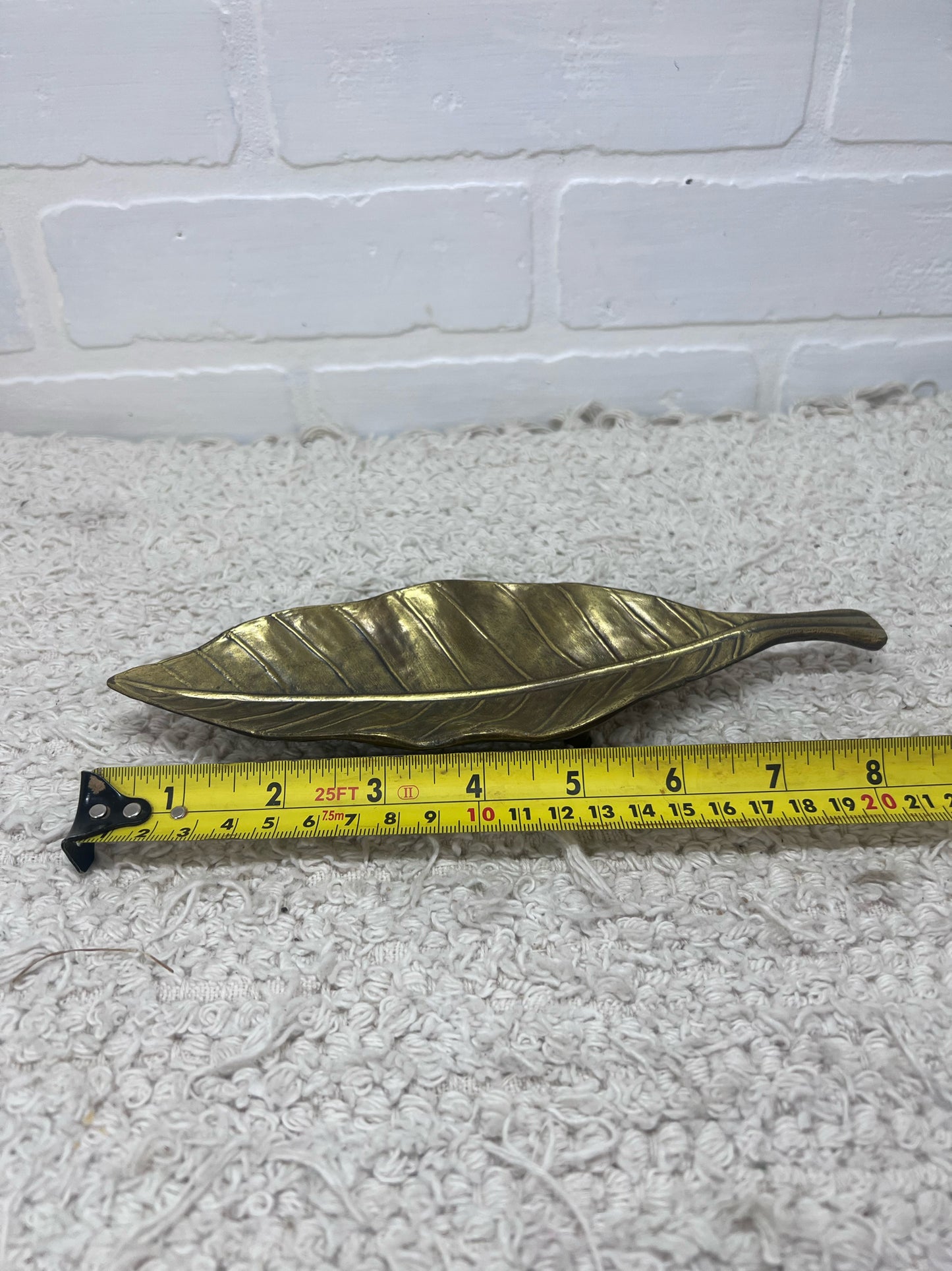 Winston Select Trading Co. Brass Leaf Ashtray