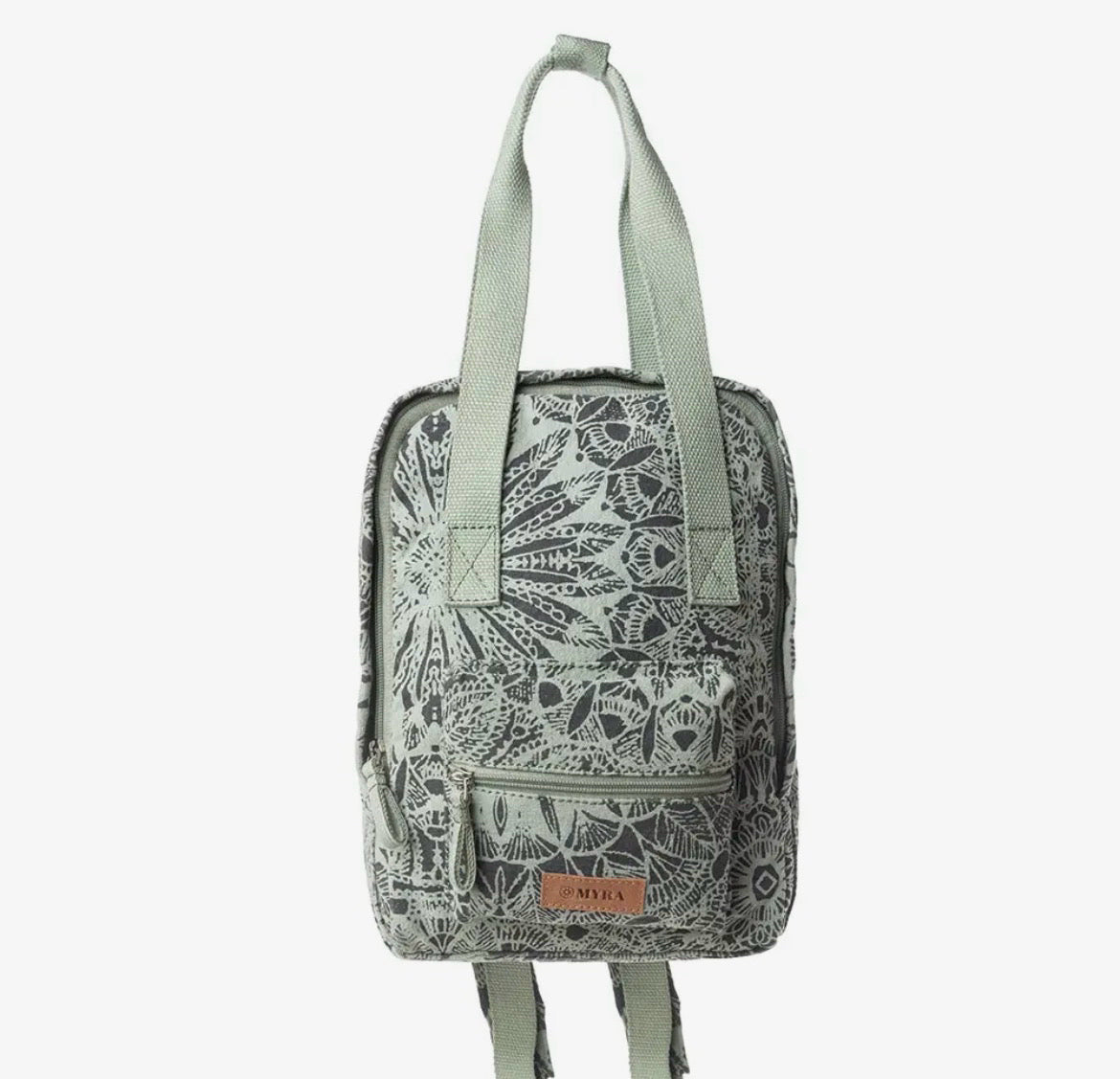 Myra Bag Juniper Bloom Backpack in Forest Lace