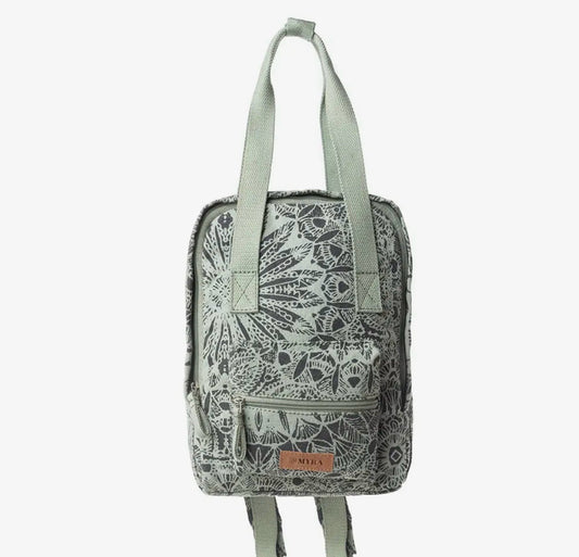 Myra Bag Juniper Bloom Backpack in Forest Lace