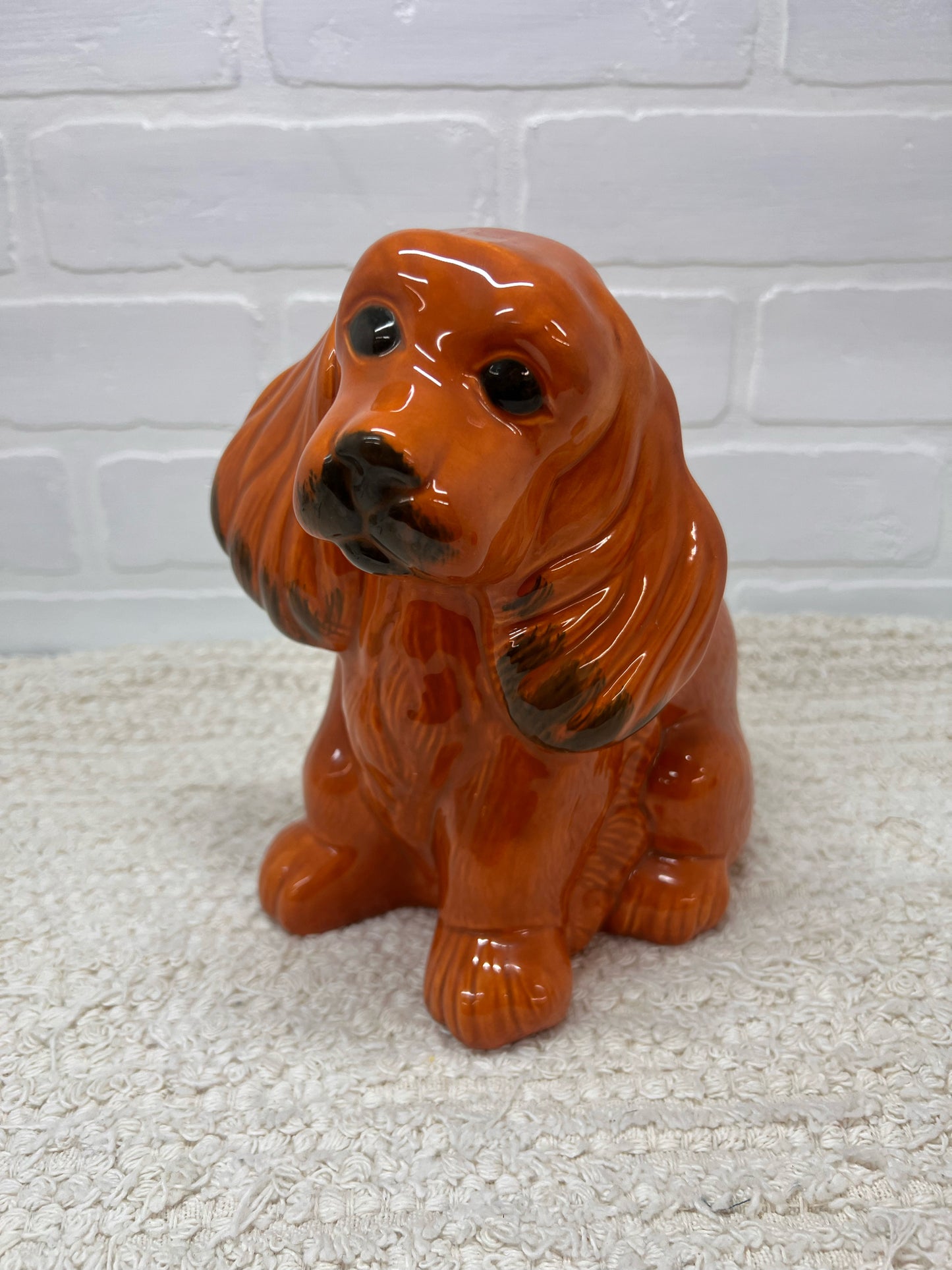 Vintage Cocker Spaniel Figurine, Midcentury
