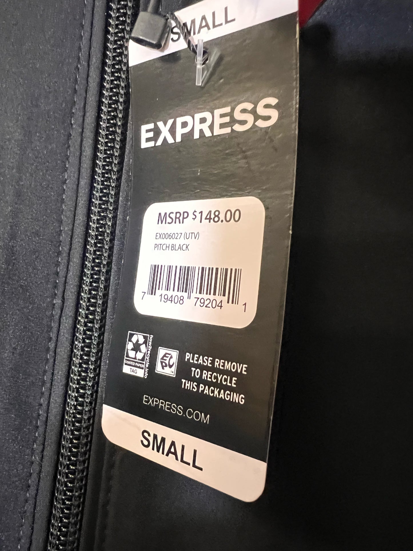 Size S Express Used but NWT Jacket