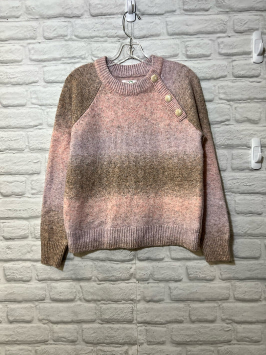 Size S Lauren Conrad pink multicolor sweater