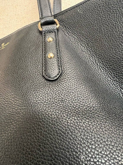Kate Spade Penny Larchmont Avenue Black Pebbled Leather Shoulder Bag – Classic Designer Handbag