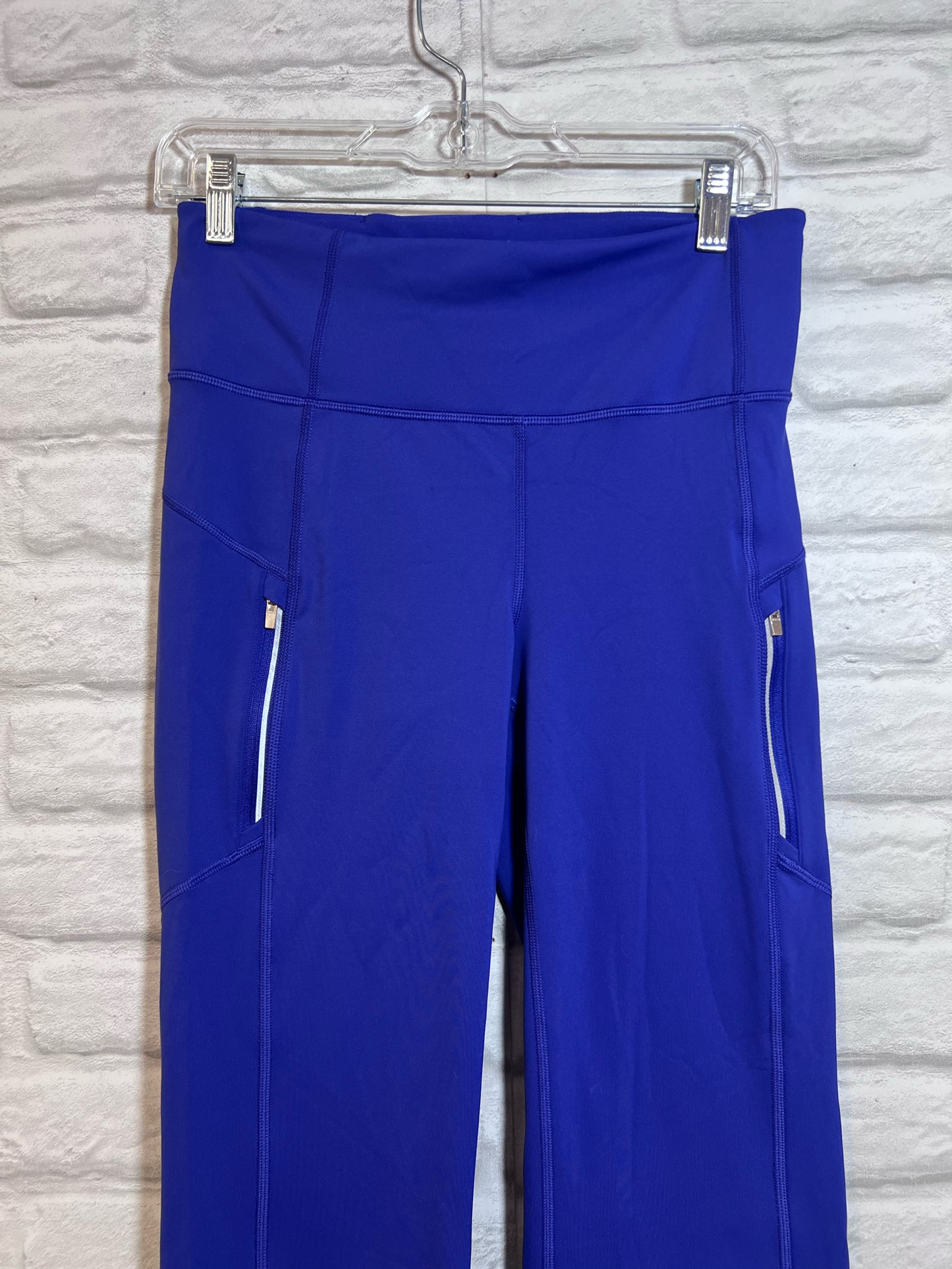 Athleta Size M Rainier boot cut fleece lined Leggings
