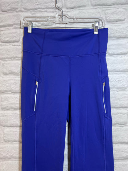 Athleta Size M Rainier boot cut fleece lined Leggings