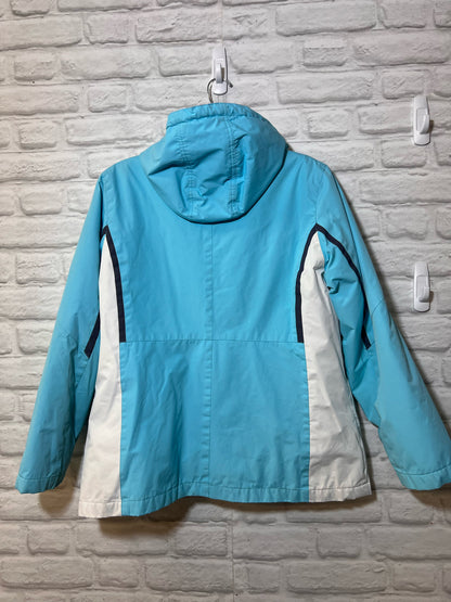 Size L Zero Xposur Light Blue Ski Jacket