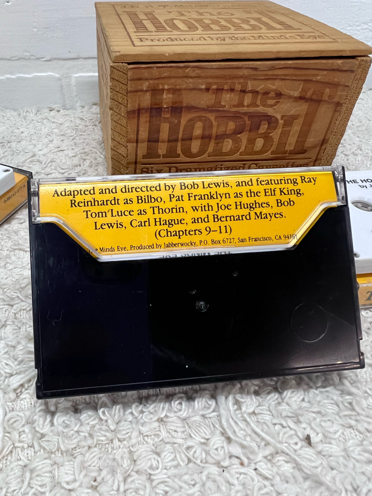 Boxed Set of 1979 'The Hobbit' Dramatized Cassette Tapes 1979 J.R.R. Tolkien