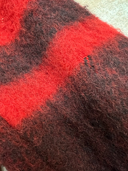 Field & Stream Red & Black Vintage Wool Coat
