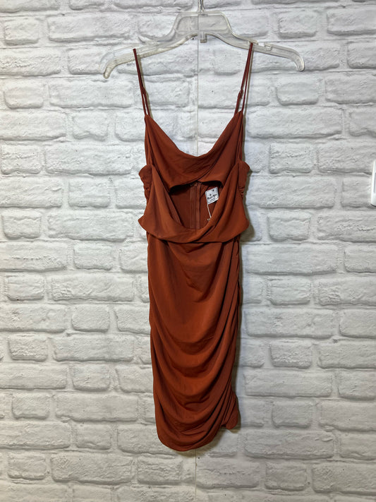 Size M Angel Biba rust colored  NWT Dress