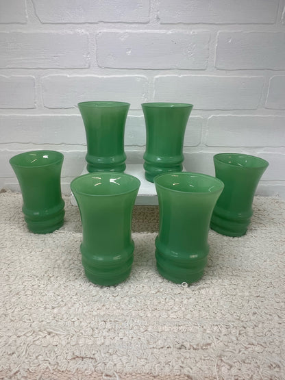 Anchor Hocking Jadeite Green Tumbler Set