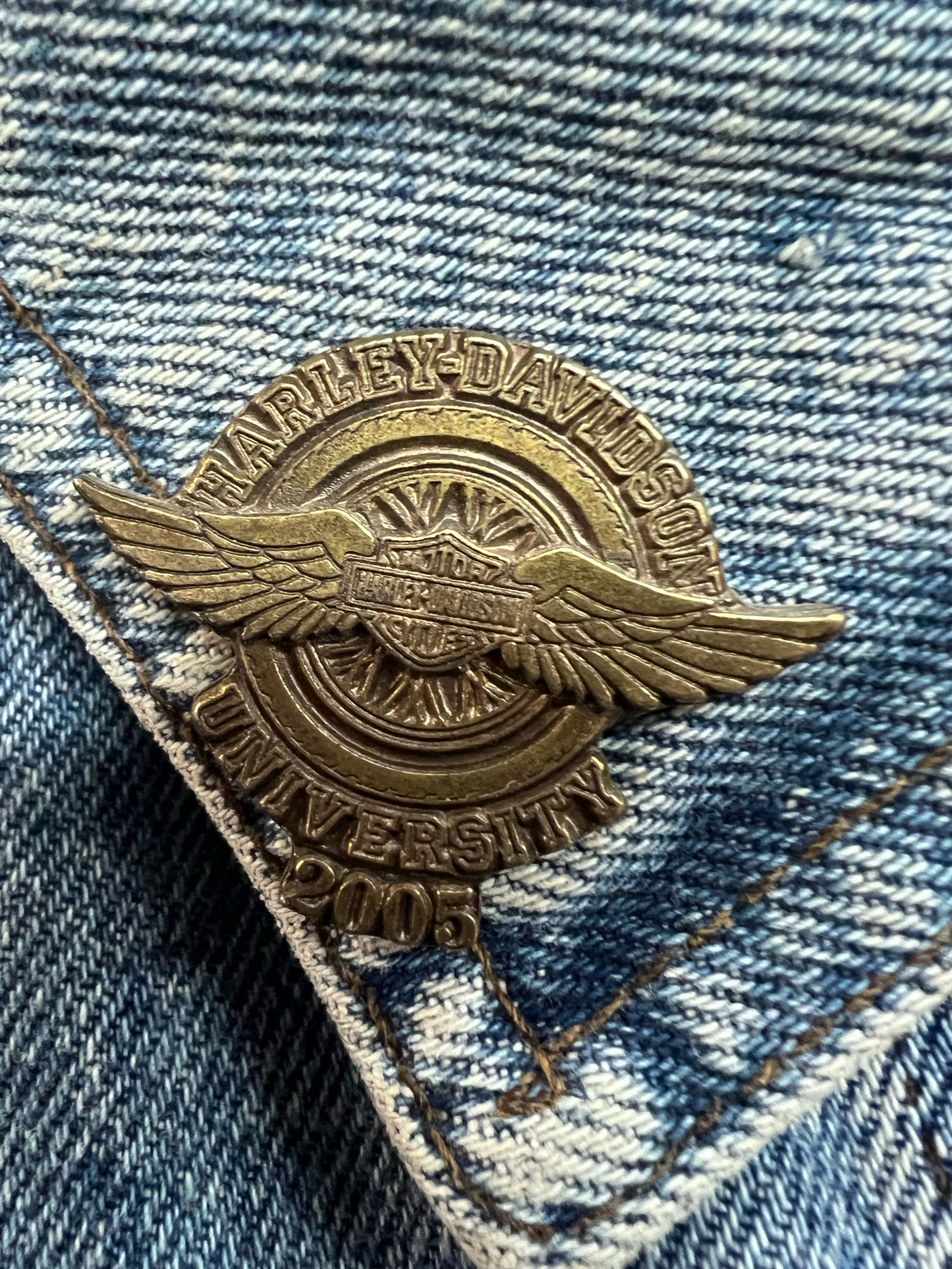 Size L Harley-Davidson Early 2000's Denim Jacket