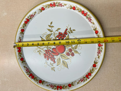 Maxey vintage metal serving tray