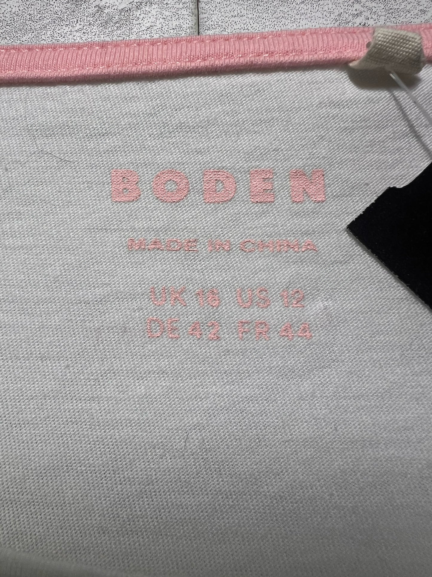 Size 12 Boden Multicolor Stripe T-shirt