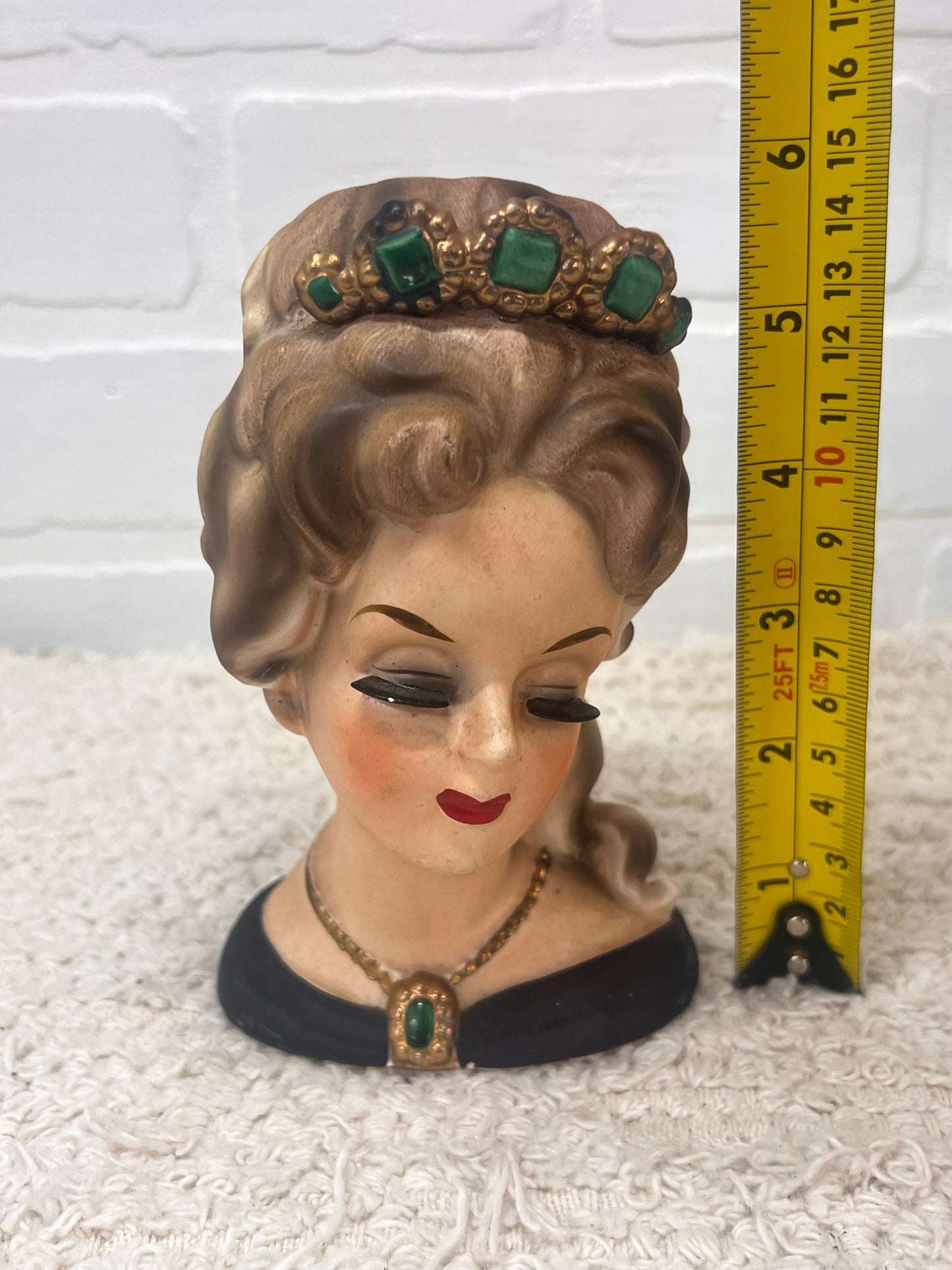Inarco Lady Head Vase Lady Aileen 1964