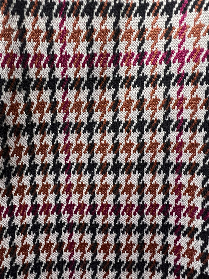 Size 1X Maurice's Houndstooth Check Skirt