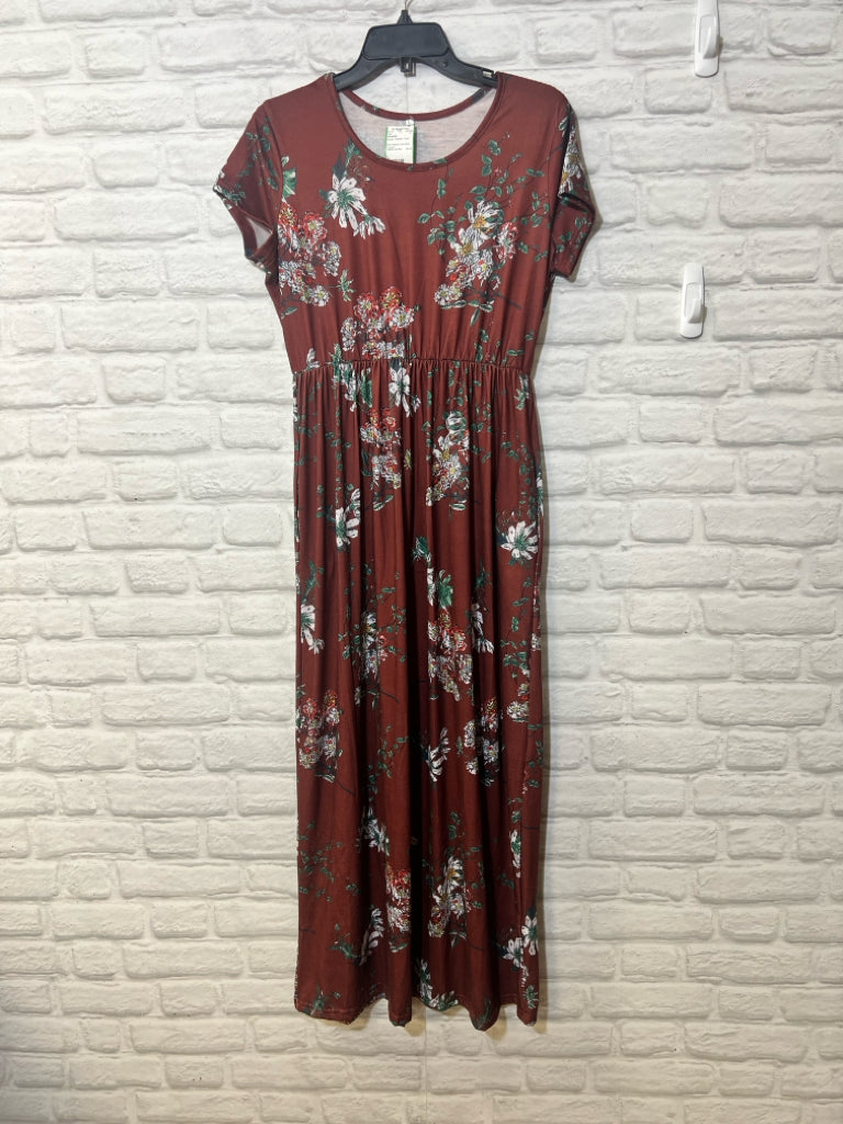 Size L floral maxi dress