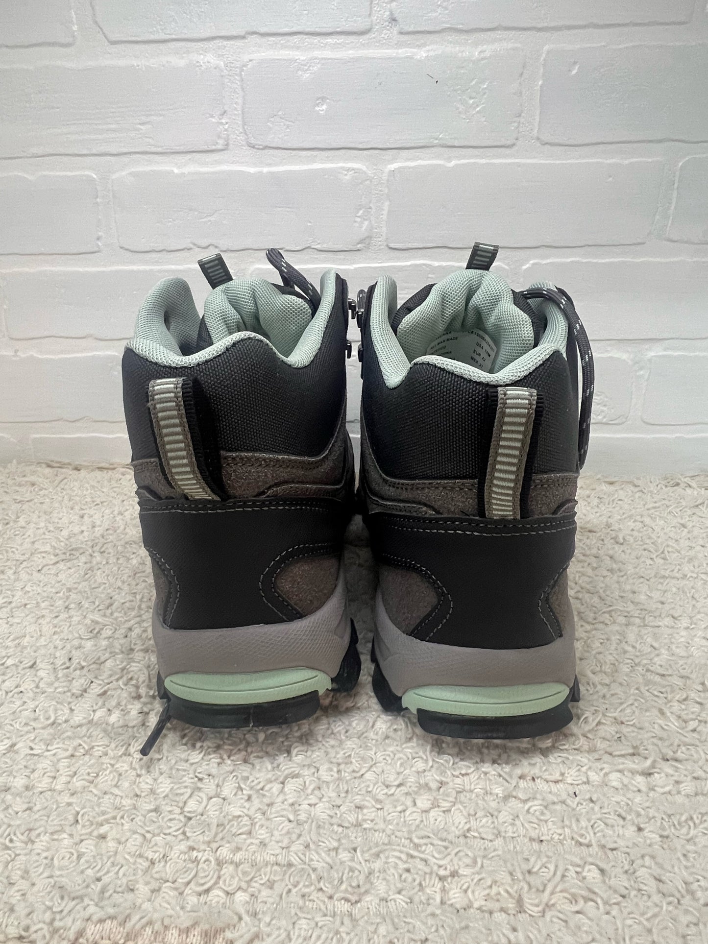 Eddie Bauer Ravenna Women's Hiking Boots: Size 10 Grayt/Green