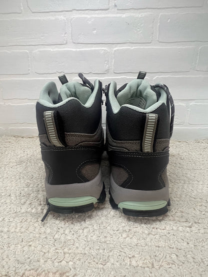 Eddie Bauer Ravenna Women's Hiking Boots: Size 10 Grayt/Green