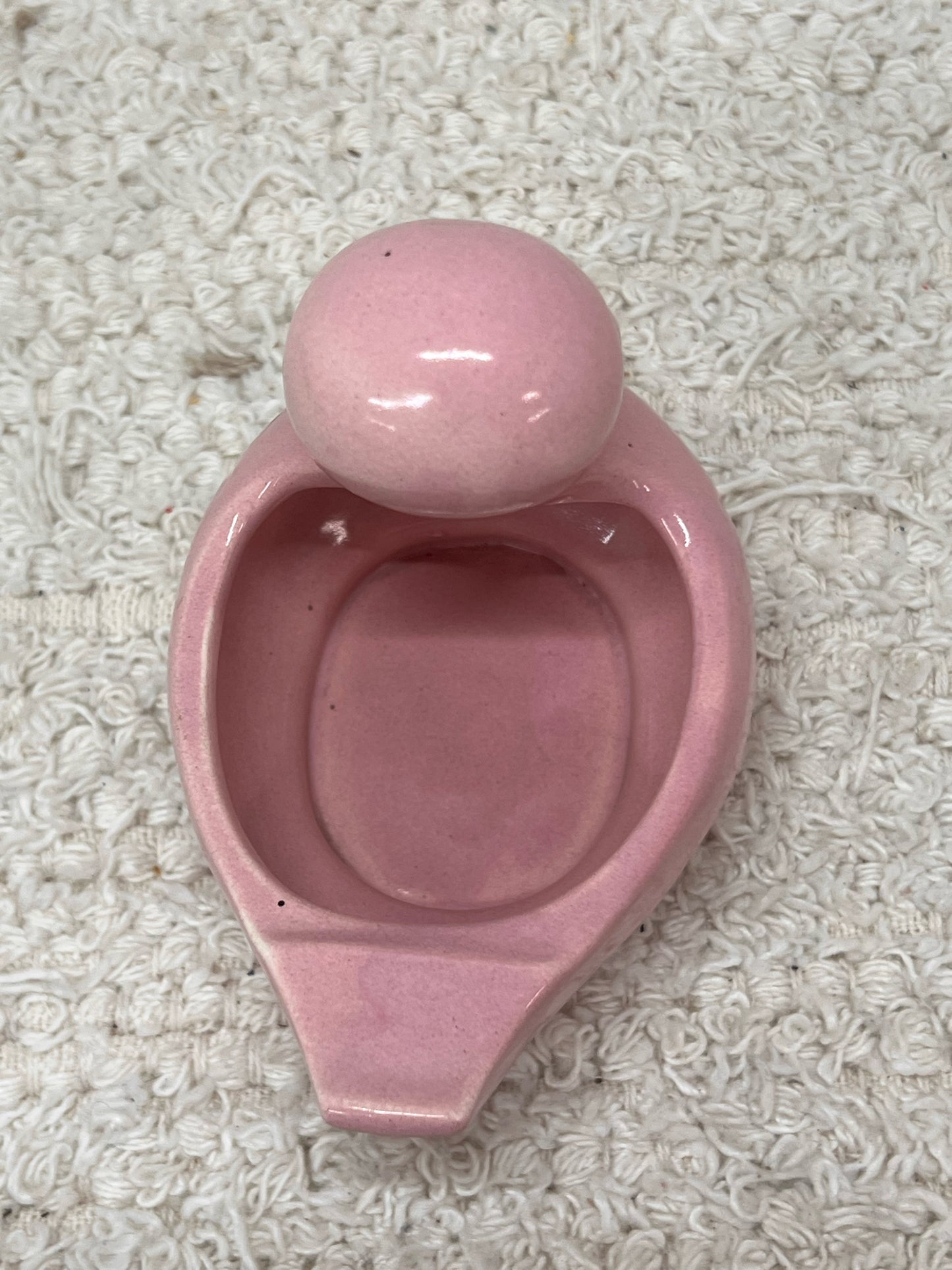 Red Wing Pottery Planter- Small Pink Duck