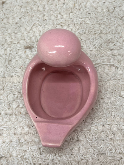 Red Wing Pottery Planter- Small Pink Duck