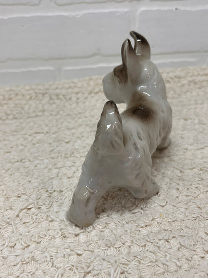 Vintage Scotty Dog Ceramic Figurine