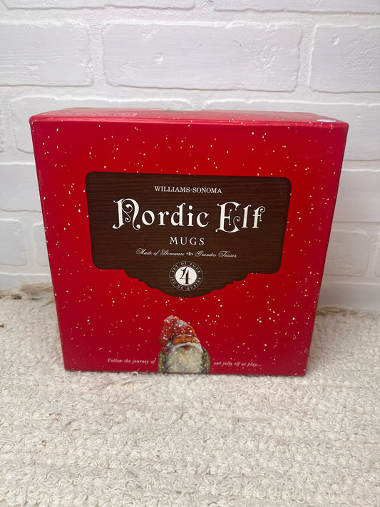 Williams-Sonoma Nordic Elf Mug Set (4)
