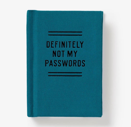 Brass Monkey Definately Not My Passwords Mini Diary