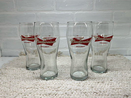 Budweiser glass set - 4