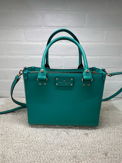 Kate Spade Turquoise  Wellesley style satchel/crossbody