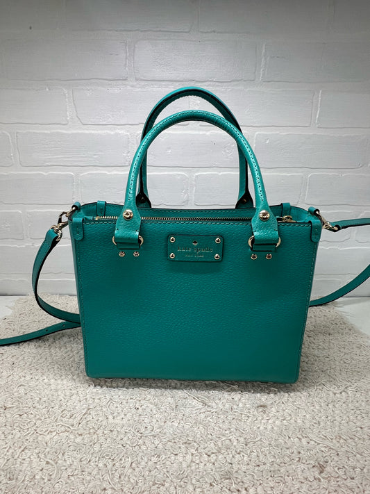 Kate Spade Turquoise  Wellesley style satchel/crossbody