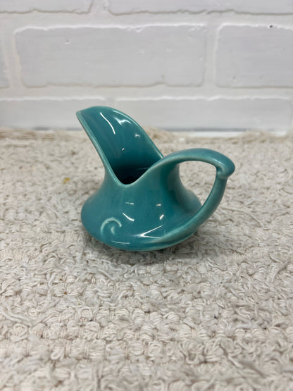 Red Wing Pottery Cream & Sugar Set - Gypsy Trail Turquoise BLue
