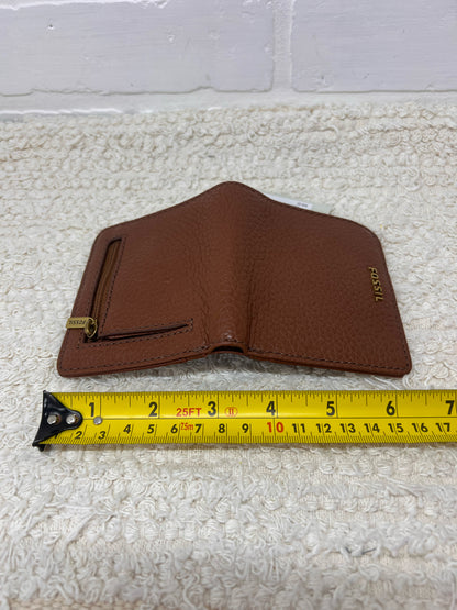 NWT Fossil Brown Madison Bifold Wallet